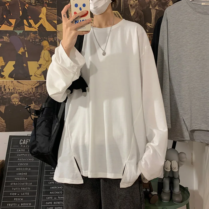 solid color oversized t shirt