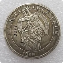 Тип# 27_Hobo никелевая монета 1899-P Morgan копия доллара монеты-Реплика памятные монеты