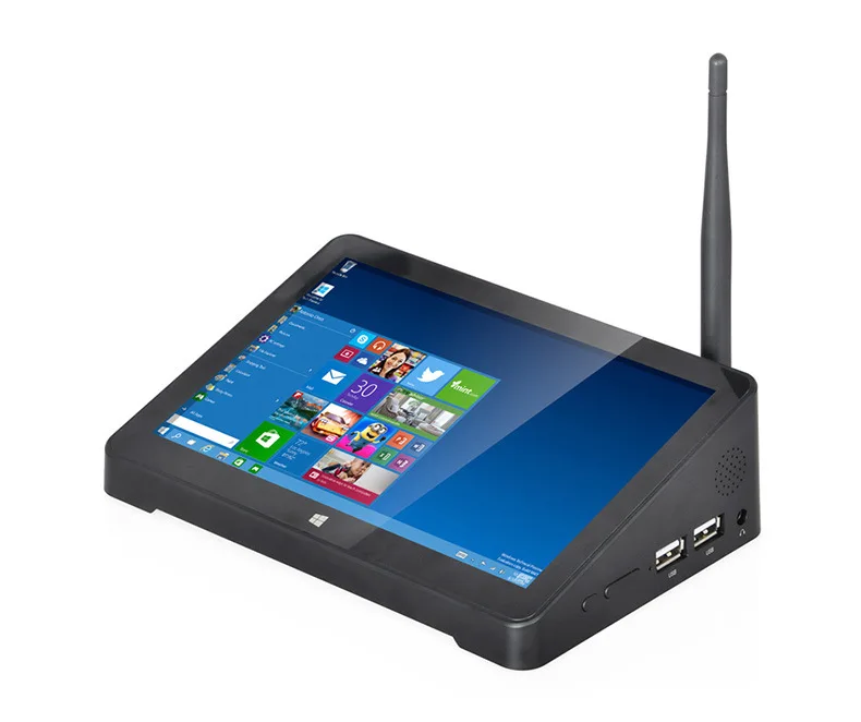 original 7&quot Mini PC All in one Computer Desktop Tablet POS Windows 10 Home F2 Touch Screen WIFI Intel Quad Core Box TV mini |