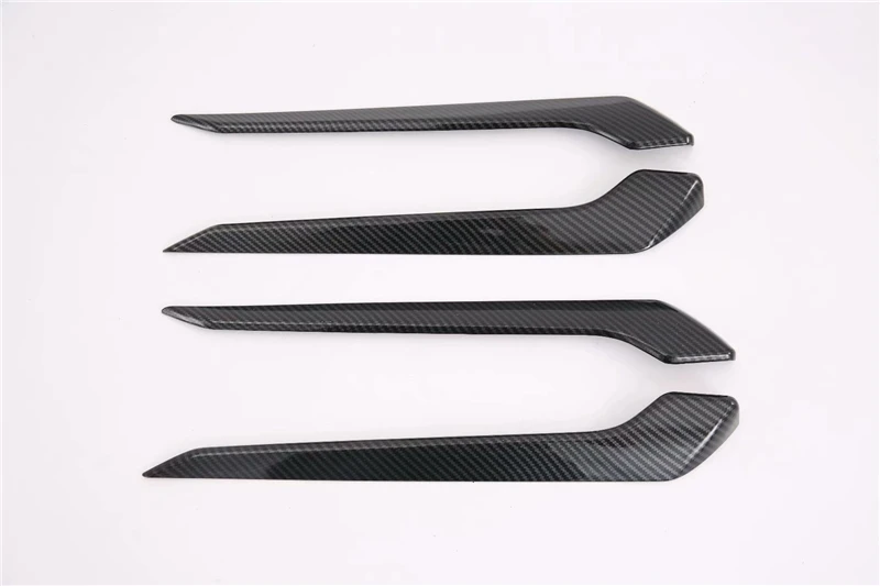 ABS Carbon Fiber Interior Door handle cover For Toyota RAV4 RAV-4 XA50 Accessories