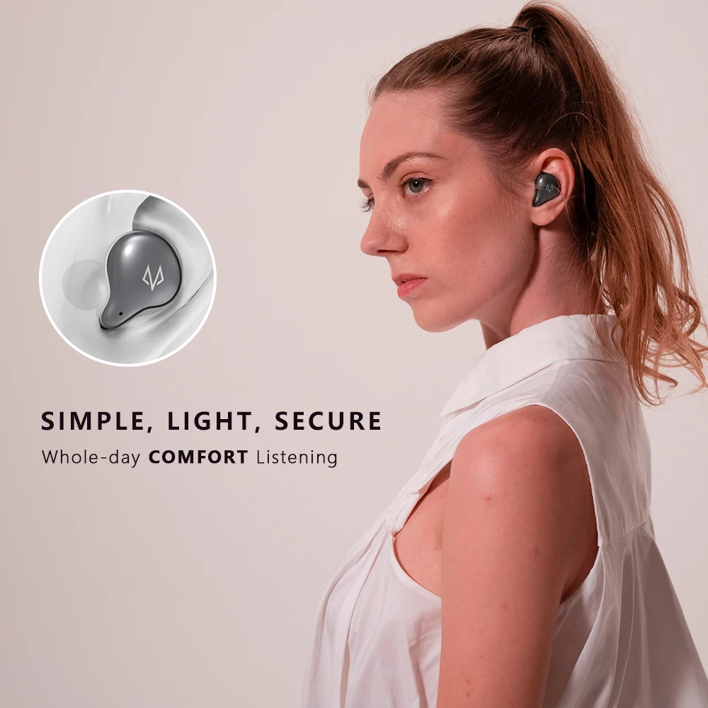 Беспроводные наушники DOSS Cloud Fox Freepods TWS Bluetooth 5 0 одношаговые сопряжения