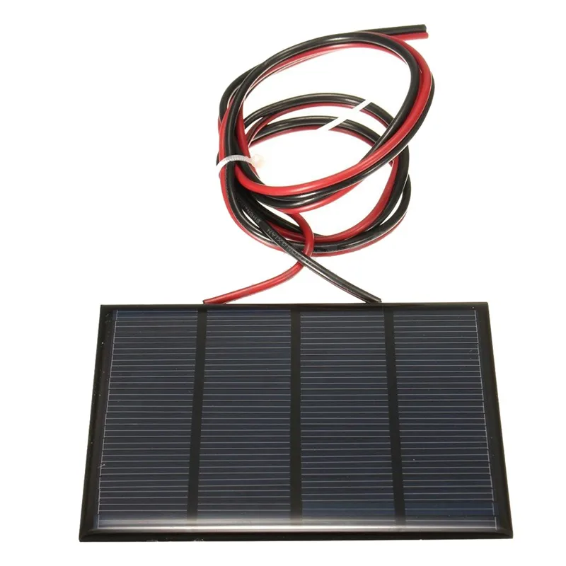 1 5 W 12V Мини Панели солнечные мелкая клетка модуль Зарядное устройство с м провода