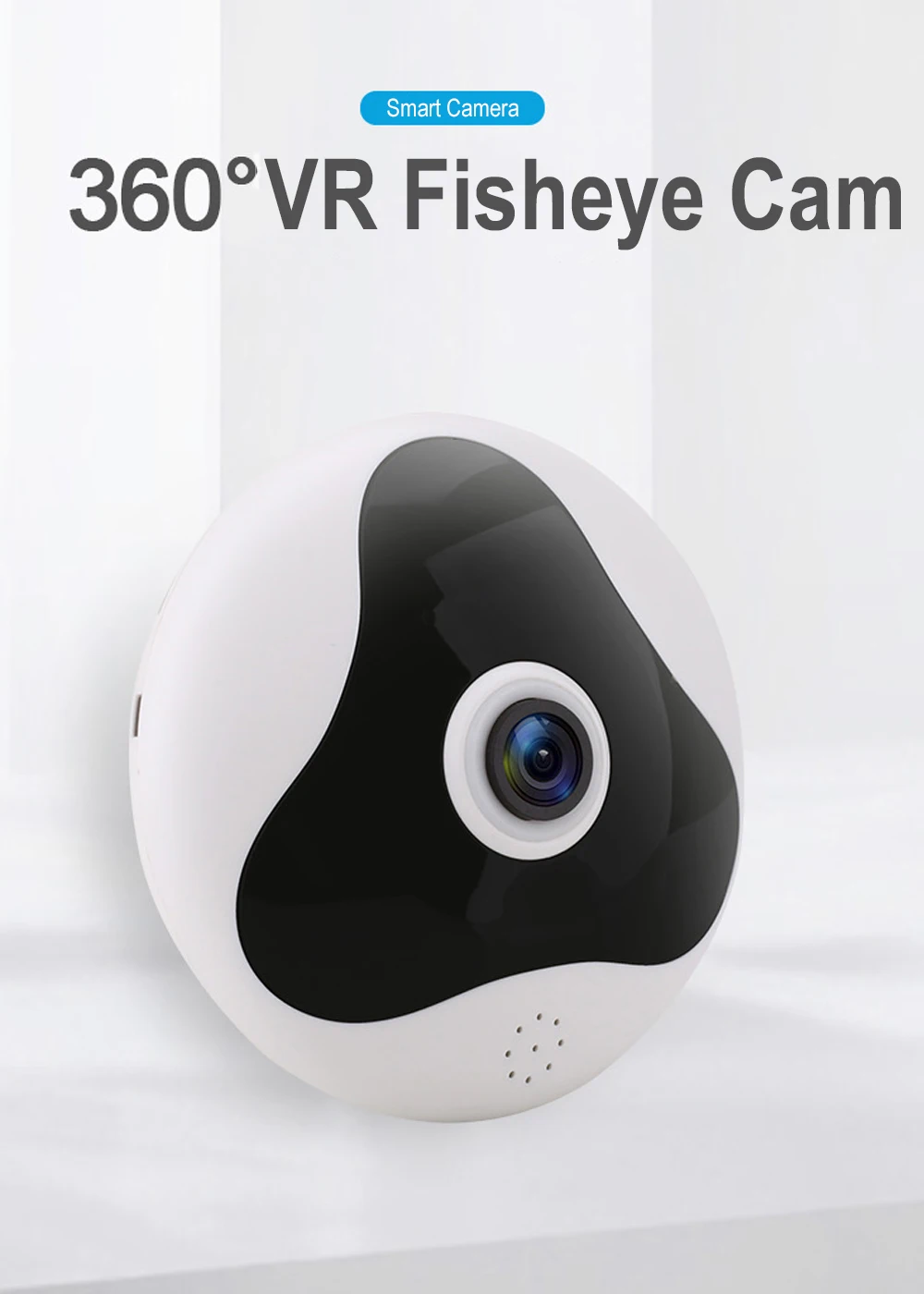 Камера с панорамным видом RUSFEIDA HD 960P 360 градусов VR ip камера изображением рыбий глаз