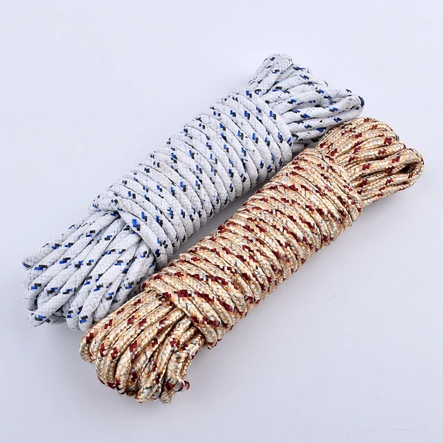 10M Nejlon Kötél Otthoni Szárítókötél Esőálló Ruhás Ponyva - Image 4