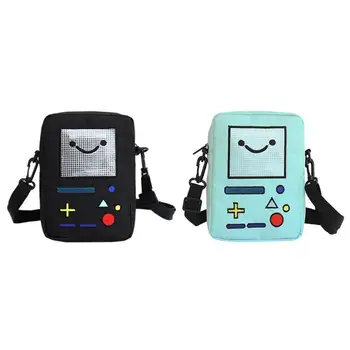 

Women Girl Casual Cute Mini Nylon Robot Phone Purse Messenger Shoulder Bags