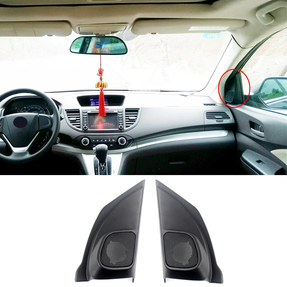 

Tweeter speaker cover for Honda CR-V 2012-2016 series front door high pitch loudspeaker lid treble twitter horn decoration shell