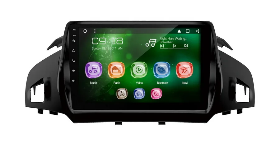 Sale Allways 9" IPS Screen Android 9.0 Octa-core Ram 2GB Rom 32GB Car Multimedia for Ford Kuga 2013-2017 with 2.5D Full touch screen 0