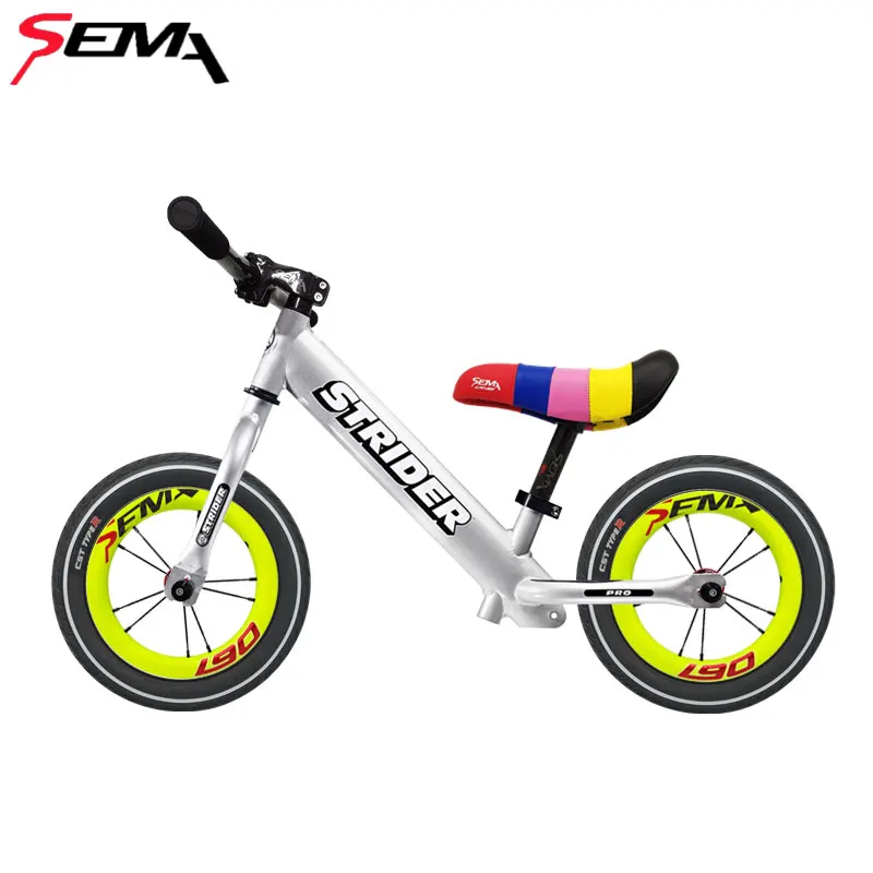 Carbon wheels SEMA SL190 190g carbon wheelset 12inch super light wheels with 6801 bearing for Kids balance bike/Striders/push