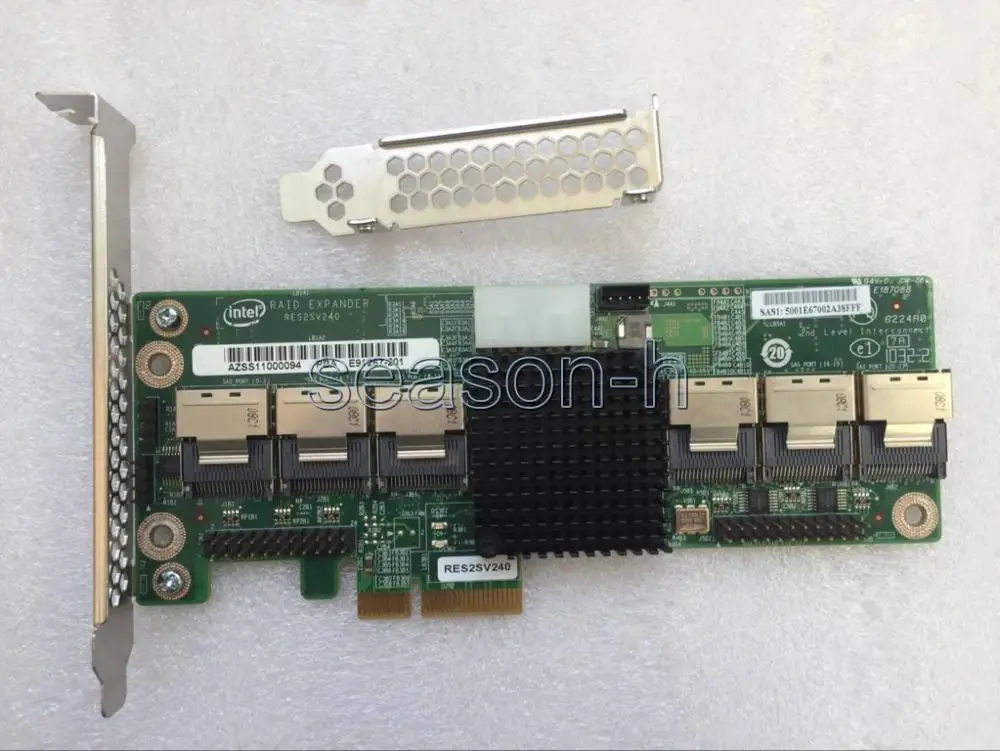 Intel RES2SV240 24-портовая карта расширения 6ГБ/сек. SATA SAS RAID | Компьютеры и офис