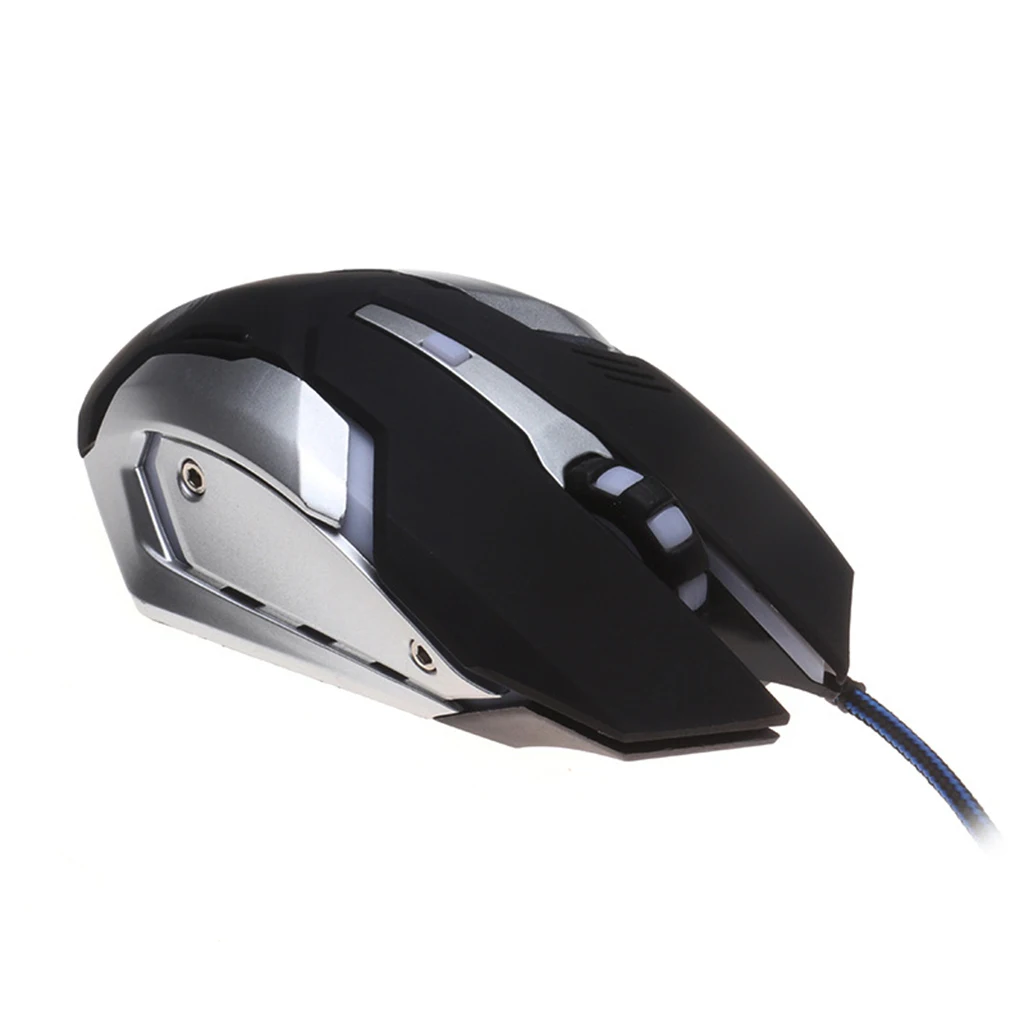 Professional Gaming Mouse Mice with LED Backlit Wired Ergonomic 7-Button Optical Mouse For PC Computer Laptop Desktop Mouse