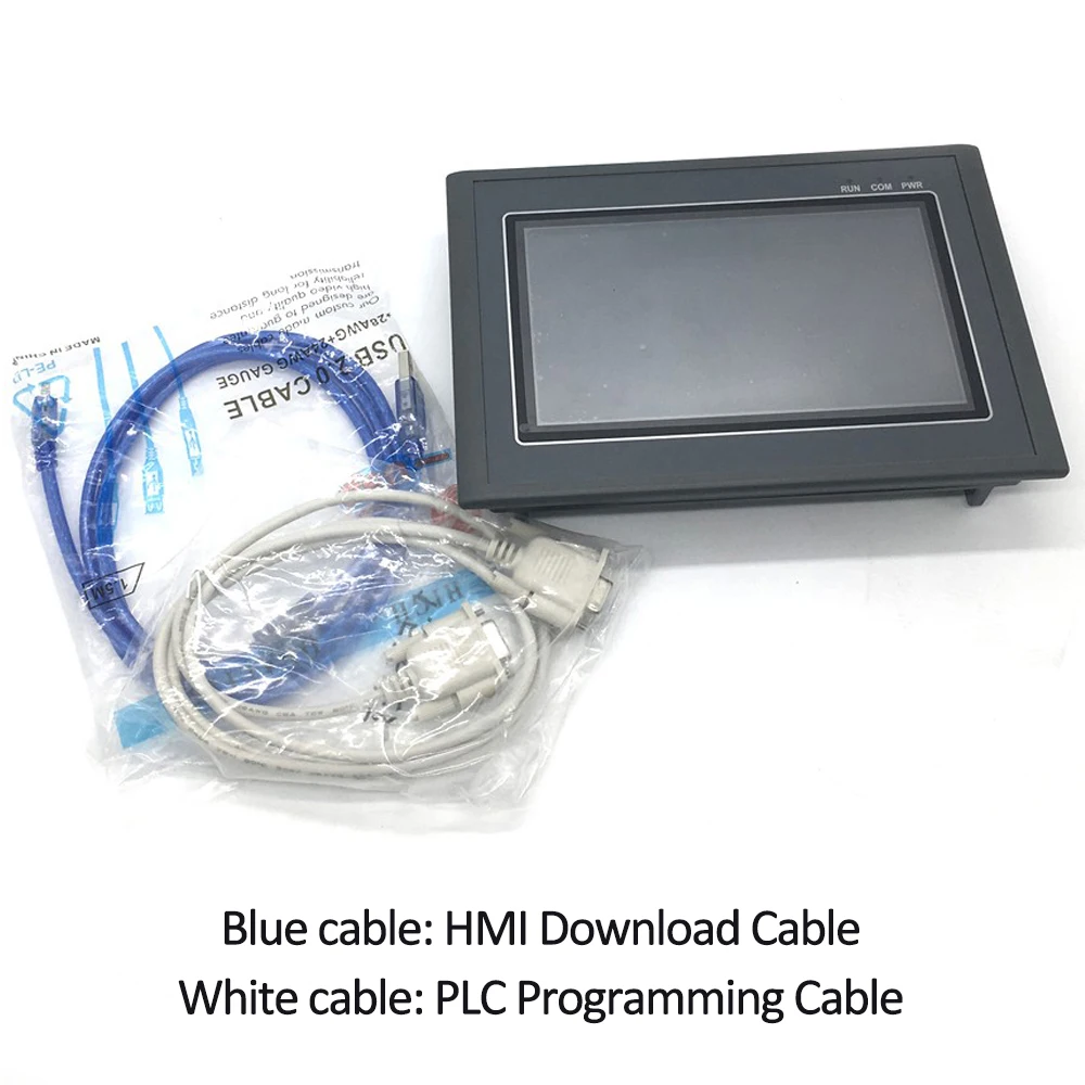 7 ''HMI PLC все в одном интегрированный транзистор контроллер Выход 24DI 20DO цифровой