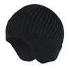 2022 New winter earmuff cap men's outdoor knitted hat women's Korean warm beanies skull hat windproof earflaps  bonnet  hats ► Photo 2/6