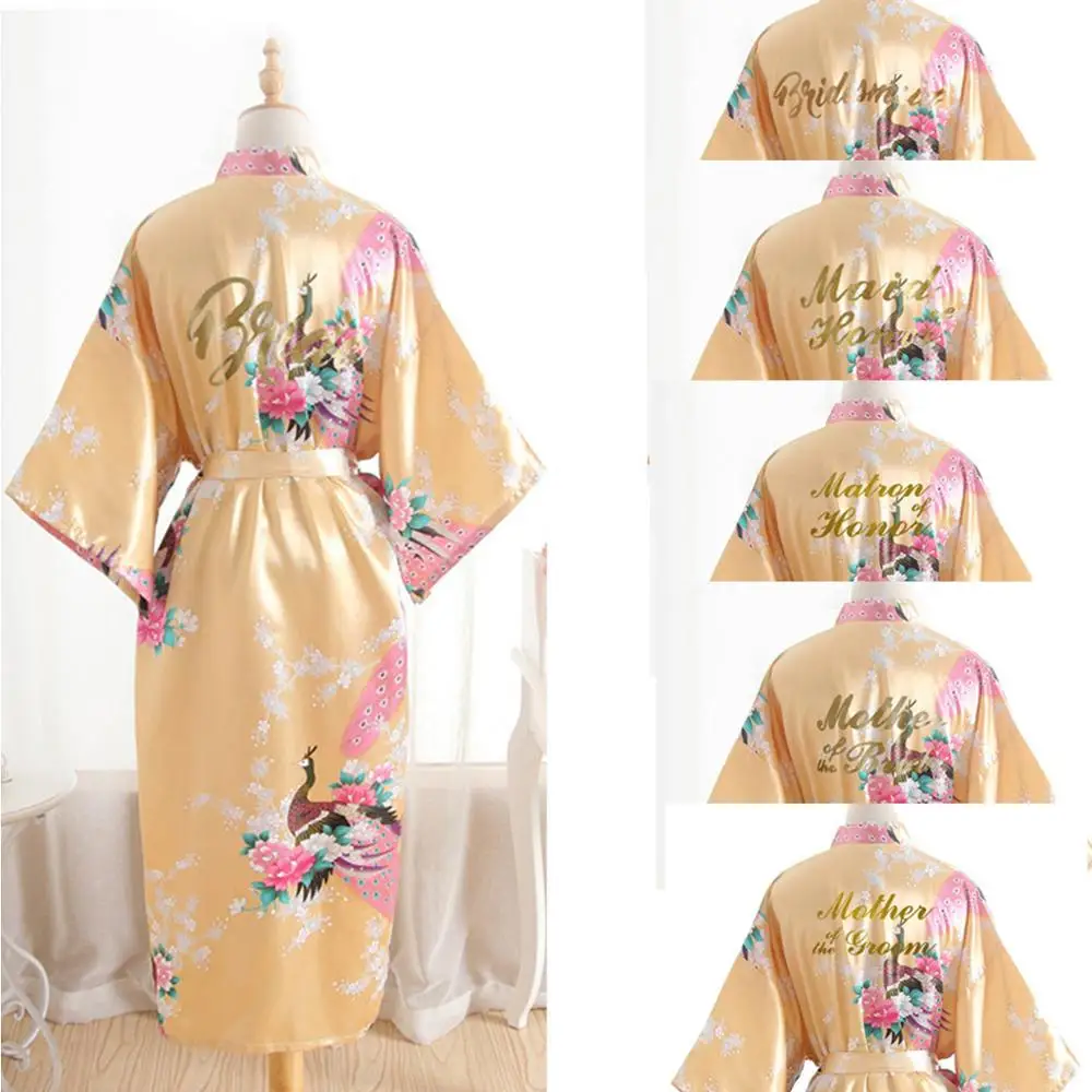 maid of honor robe