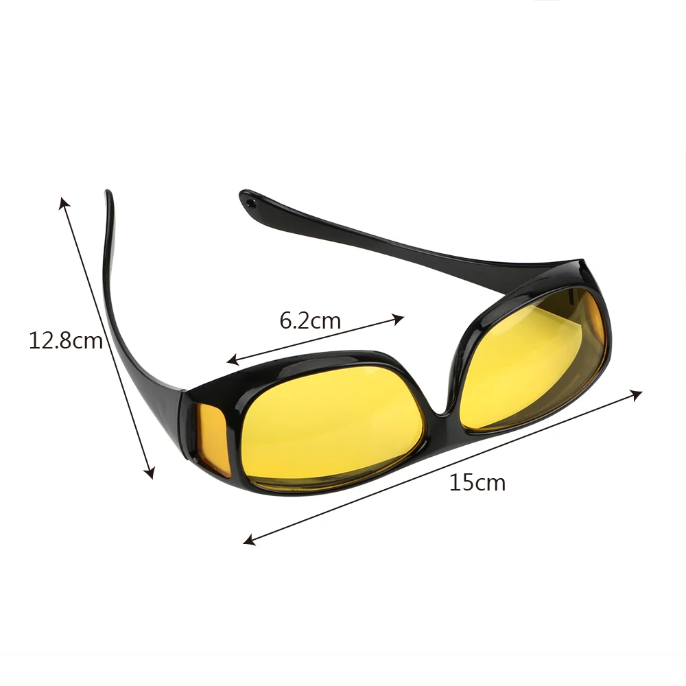 1 шт., очки для водителя, поляризационные очки, унисекс, пылезащитные очки, HD, визуальные очки, УФ-защита, автомобильные солнцезащитные очки, очки