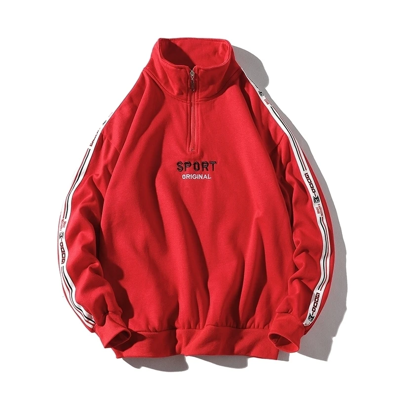 2020 Men Korean Fashions Side Striped Hoodies Male Sport Zipper Hoodies Harajuku Japanese Streetwear Sweatshirts 2020 Men Korean Fashions Side Striped Hoodies Male Sport Zipper Hoodies Harajuku Japanese Streetwear Sweatshirts