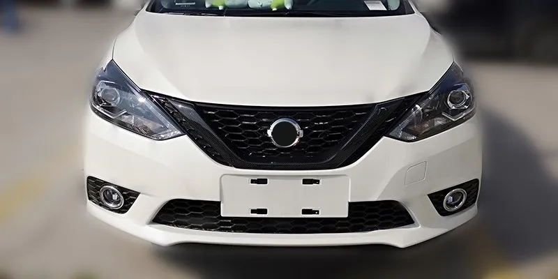 Для Nissan Sylphy Sentra Pulsar B17 автомобильный Стайлинг внешняя Замена Передняя Центральная решетка рамка накладка