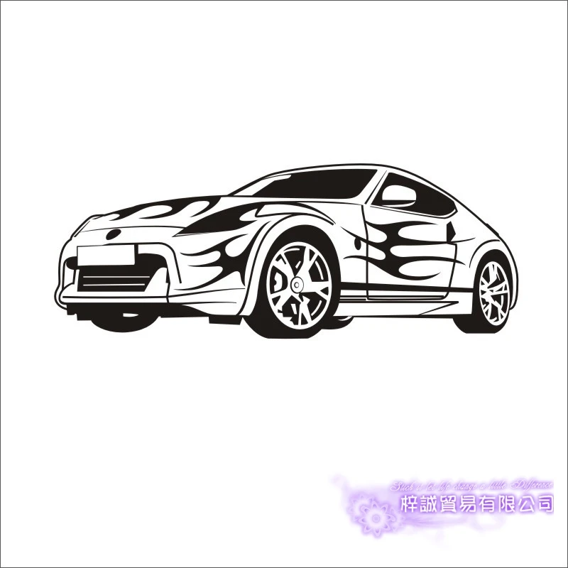 Car Sticker Vehicle Decal Classical Cars Posters Vinyl Wall Decals Pegatina Quadro Parede Decor Mural Car Sticker