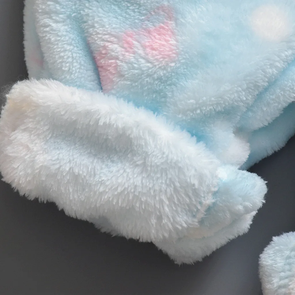 Комбинезон для девочки теплые куртки для мальчиков из флиса с изображением динозавра из мультфильма комбинезон в виде медведя для новорожденных Костюм Одежда Дети Зимняя одежда 19Sep