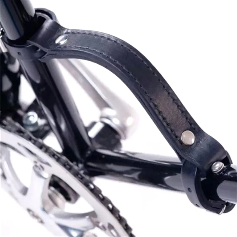 Bicycle Frame Carrying Lifter Bicycle Carrying Strap Bike Strap Cycling Tools Vintage Leather Durable Bike Handle bicycle strap bicycle carrying strap