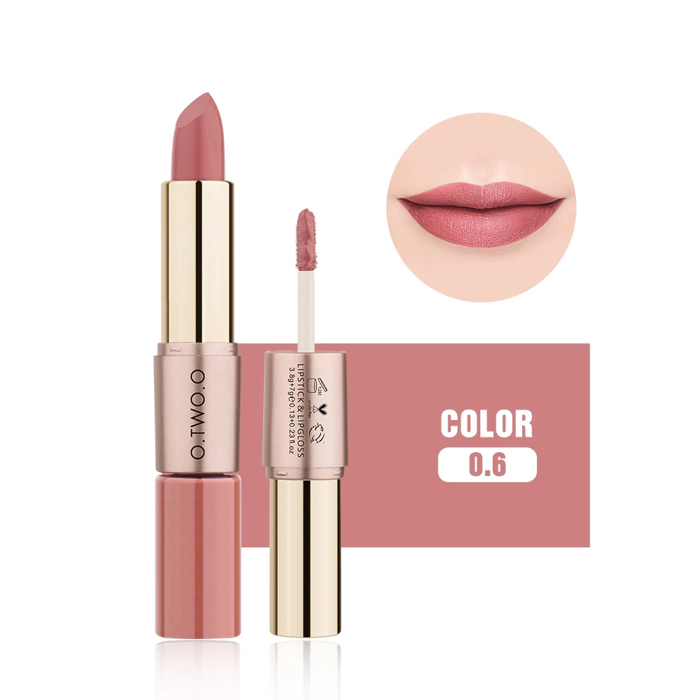 thumbnail image 1 of O.TWO.O 12 Colors Lips Makeup Lipstick Lip Gloss Long Lasting Moisture Cosmetic Lipstick Red Lip Matte Lipstick Waterproof, 1 of 5