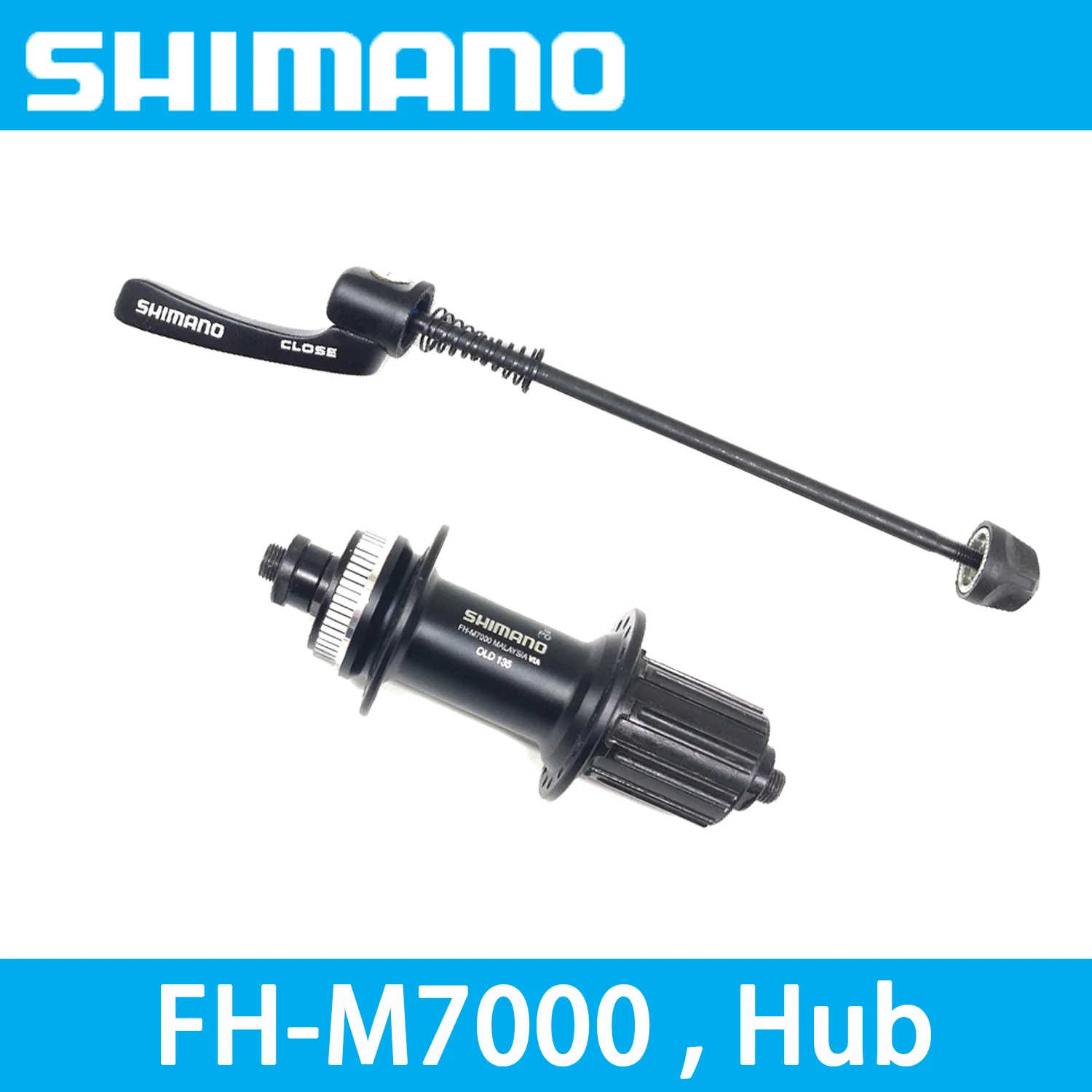 

shimano SLX FH-M7000 Rear FREEHUB Quick Release 11-speed 11S bicycle mtb Center Lock Hub with Quick Release 32 hole components