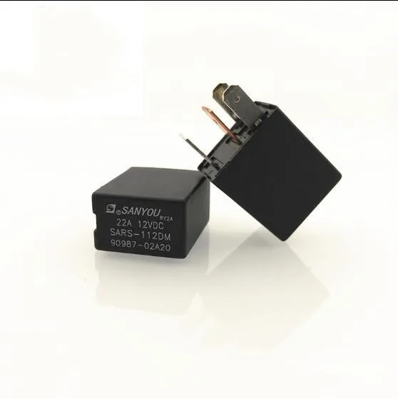 

Car auto 12V relay SARS-112DM-90987-02A20 SARS-112DM 90987-02A20 SARS-112DM 9098702A20 90987 02A20 90987-02A20 22A 12VDC 4PIN