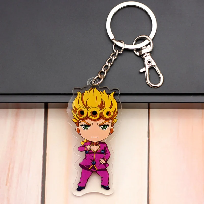 Аниме Jojo странные приключения сумка автомобильный брелок Подвески Мода