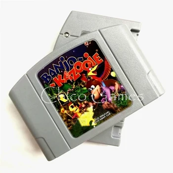 

Video Game Accessories for Banjo Kazooie English Language for 64 bit PAL Version Video Game Cartridge Console
