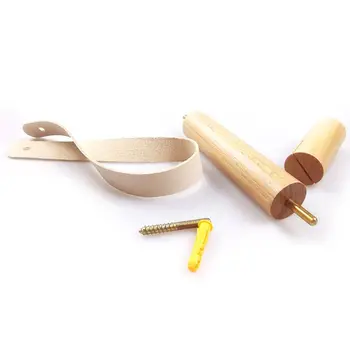 

Nordic Creative Wooden Toilet Roll Paper Holder Bathroom Storage Kitchen Towel M0XD