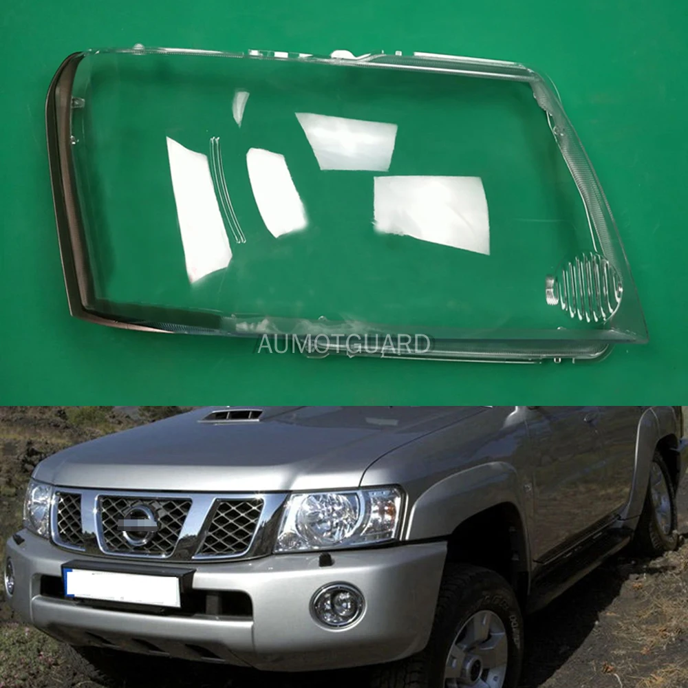

Car Headlamp Lens For Nissan Patrol 2004 2005 2006 2007 2008 2009 2010 2011 Car Replacement Auto Shell