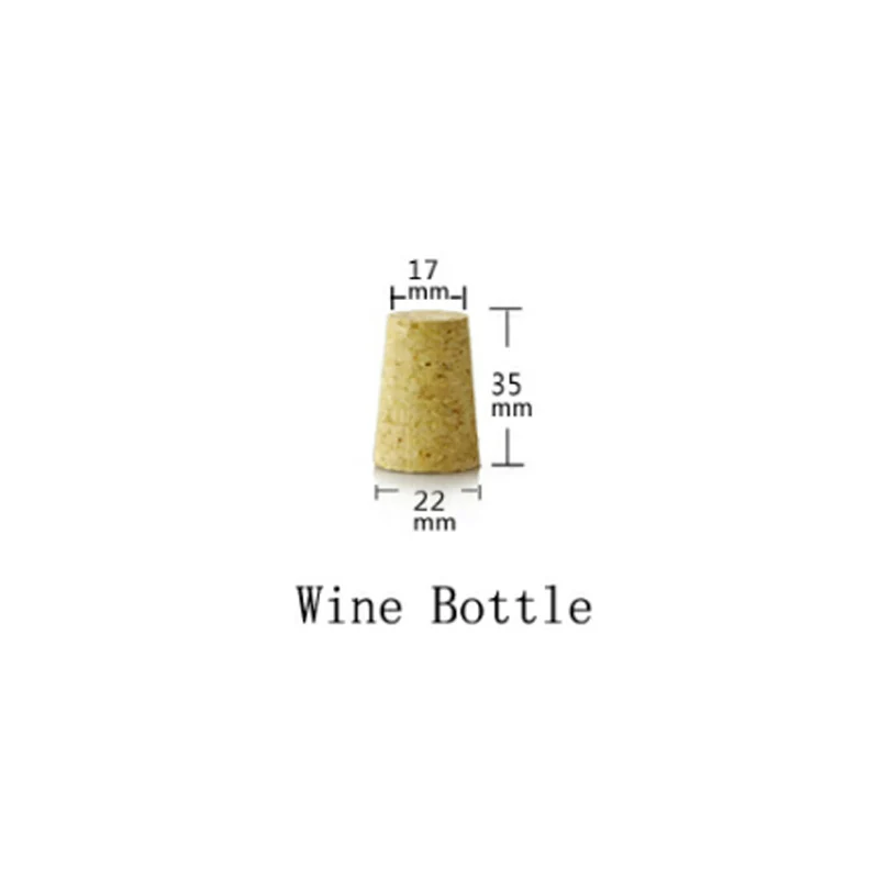 Tapones de corcho para botellas de vino en forma de T, reutilizables, de  madera, 5/2 piezas - AliExpress