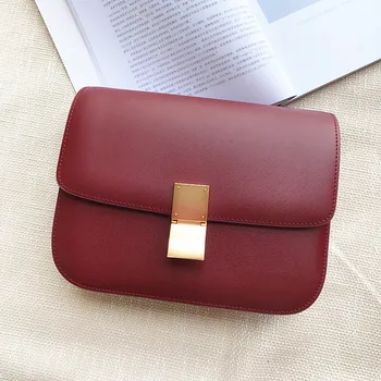 

Luxury Handbags Women Bag Designer Classic Genuine Leather Shoulder Bag Women Messenger Bag Tofu Woman Purses and Handbags