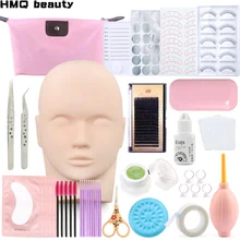 Набор инструментов для наращивания ресниц HMQ Beauty 20 в 1 c моделью головы и пинцетом для ресниц. Набор инструментов для наращивания ресниц HMQ Beauty 20 в 1 c моделью головы и пинцетом для ресниц.
