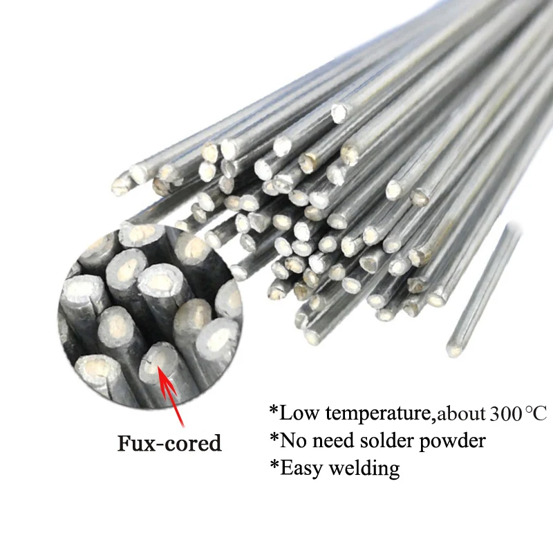 Universal Copper Aluminum Fux-cored Electrode Welding Rods Easy Melt Wire for Steel Copper Aluminum Iron Refrigerator Welding
