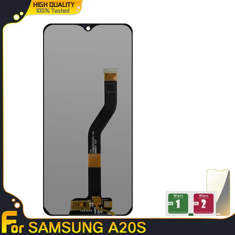 ЖК-дисплей для Samsung Galaxy A20s A207 сенсорный экран с цифровым преобразователем в сборе