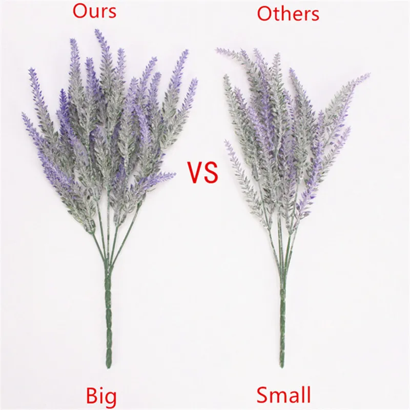 Lavender Artificial Flower Arrangement for Home and Garden Decor, Christmas and Photo Props, Romantic Decorative Touch, Wholesale Option Available
