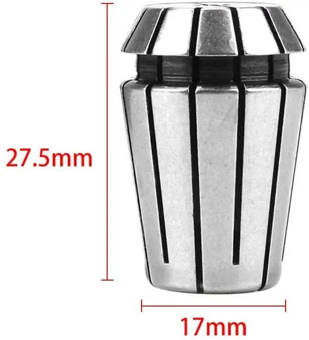 ER16 1-10MM Standard Accuracy Elastic ER Clamp Chuck For Holder Hardened Engraving Machine CNC Accessory Collet 1PCS spring collet collet chuck spring collet chuck collet chuck holder engraving collet chuck wrench nut collet collet clamping tool