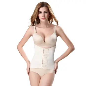 

DropShipping Shapewear Waist Trainer Cincher Latex Shaper Burning Slimming Belt Corset Super Stretchable Fabric Breathable