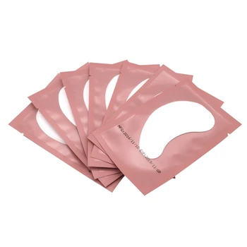

Pink Women Under Eye Pads Patches Eyelash Extension Eye Lash Paper Stickers Patches Application Make Up Tools