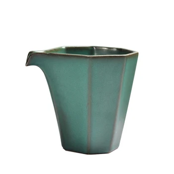 

Ceramic Fair Cup Cha Hai 190ml Handmade Teaware Ceramic Pitcher Coffee Mug Pottery Cups Tea Ceremony Accessories Drinkware Mugs