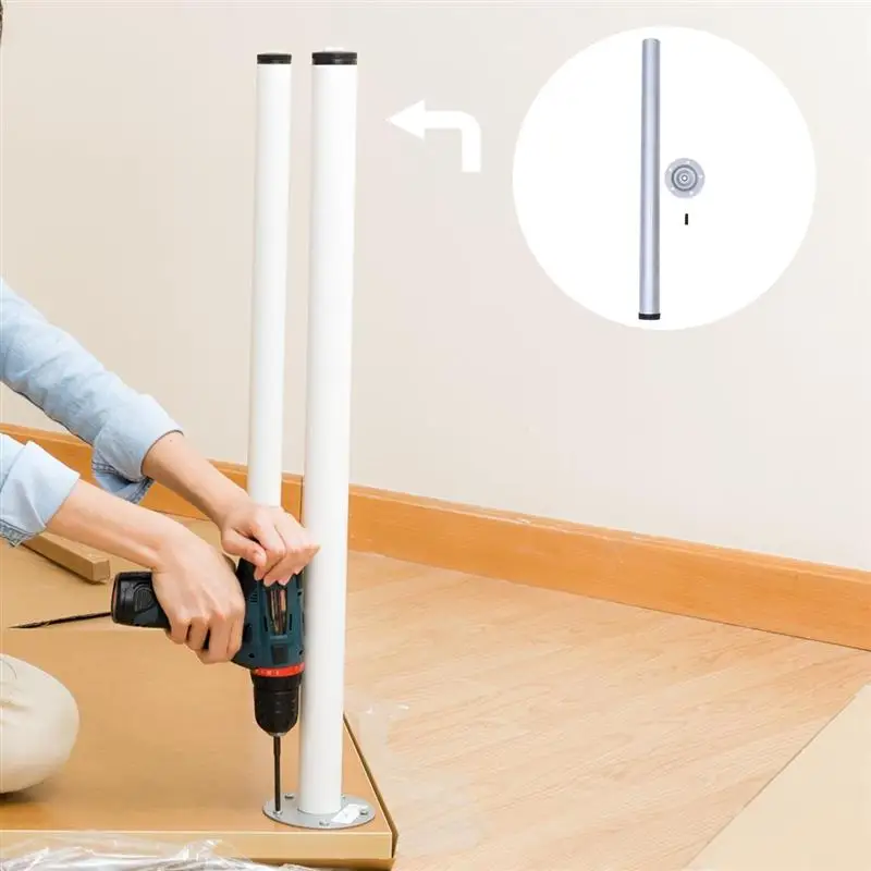 

4pcs Iron Art Table Leg Household Furniture Support Feet Cabinet Leg Table Leg For Furniture Dinner Table Cabinet Sofa- 50x72cm