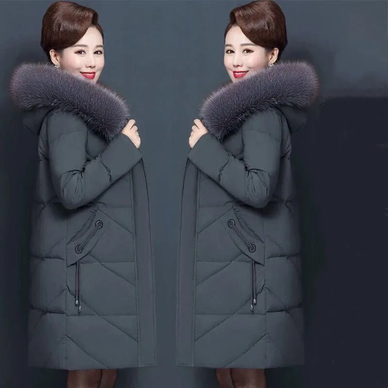 Женская куртка средней длины