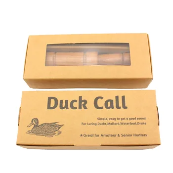 

Outdoor Hunting Whistle Duck Pheasant Mallard Wild Bird Goose Caller Voice Oak Wooden Whistle Hunting Decoys