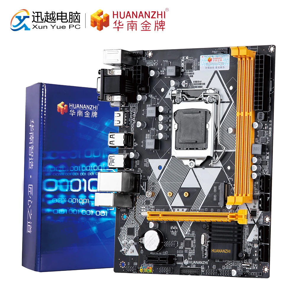 Материнская плата HUANANZHI B85 M ATX материнская Intel LGA 1150 i3 i5 i7 E3 DDR3 1333/1600 МГц 16 Гб M.2 SATA3