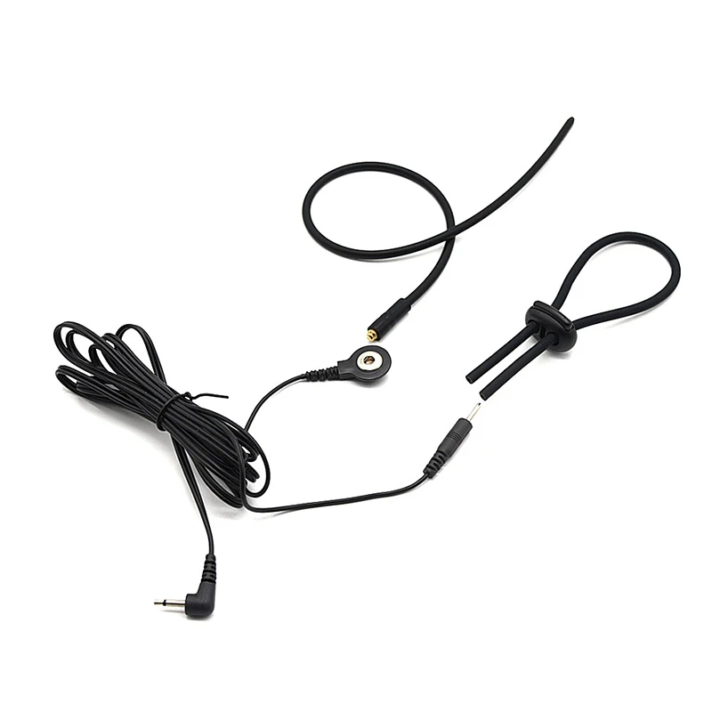 Electro Shock Penis Plug Cock Ring Urethral Catheter Sound Dilator Prostate Massage Electric Stimulator Male Masturbator Sex Toy electro sex toys electric sex toys