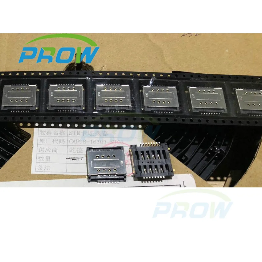 

CAF98-16303-S103 разъем SIM Prow socket LCN SMT CAF98 16303 S103