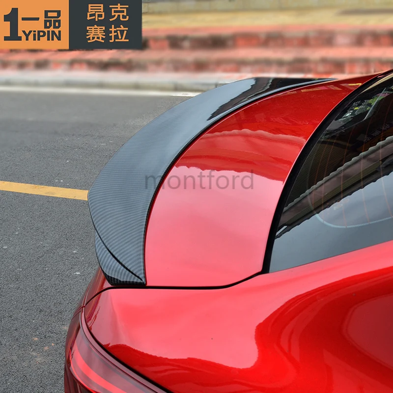Стайлинг автомобиля для Mazda 3 Axela sedan 4 door 2014 2015 2016 2017 ABS пластиковый Неокрашенный