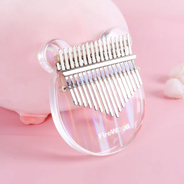 17 Keys Kalimba African solid Mahogany Thumb Piano 17 keys Solid Wood Kalimba Musical Instrument High-Quality Wood Finger Piano