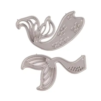 

Fish Tail Metal Cutting Dies Stencil Scrapbooking DIY Album Stamp Paper Card Embossing Decor Craft