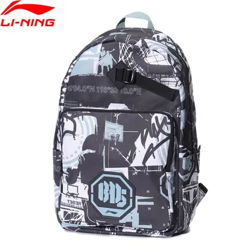

Li-Ning Unisex BAD FIVE Backpack Teenagers Capacity 22L LiNing Sports Bags Student School University Bag ABSQ108 BBF286